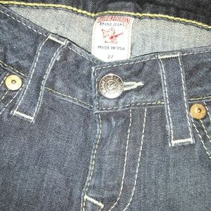 True religion hi- rise straight